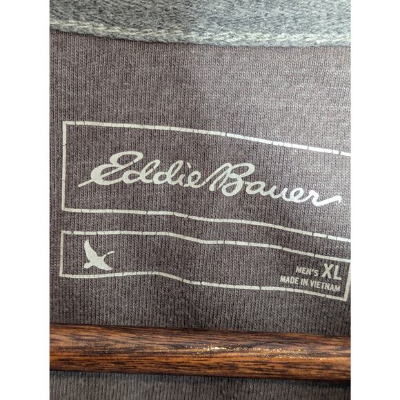 Men's Eddie Bauer Blue Long Sleeve Shirt Size XL - Picture 3 of 6